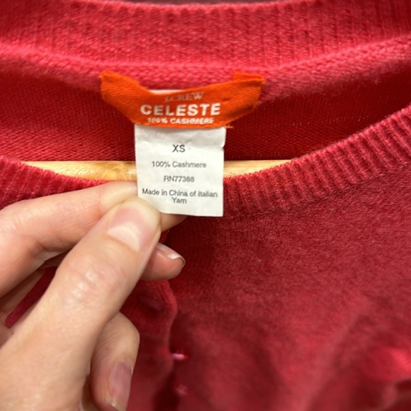 J. crew Cashmere sweater XS - Picture 2 of 3